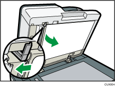 Auto document feeder illustration