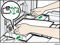 Bypass tray illustration