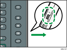 Media slot illustration