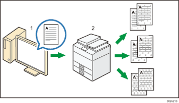 Illustration of background numbering