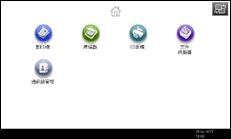 操作面板畫面說明圖