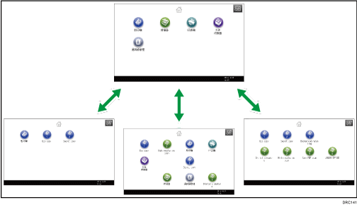 自訂[首頁]畫面說明圖