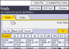 ภาพแสดงหน้าจอแผงควบคุม