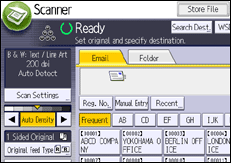 ภาพแสดงหน้าจอแผงควบคุม