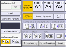 Abbildung Bedienfeld-Display