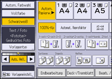 Abbildung Bedienfeld-Display