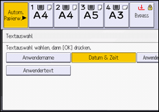 Abbildung Bedienfeld-Display