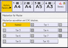 Abbildung Bedienfeld-Display