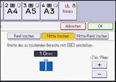 Abbildung Bedienfeld-Display