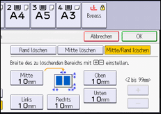 Abbildung Bedienfeld-Display