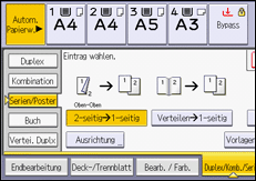 Abbildung Bedienfeld-Display