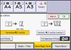 Abbildung Bedienfeld-Display