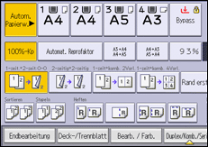 Abbildung Bedienfeld-Display