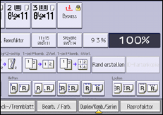 Abbildung Bedienfeld-Display
