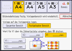 Abbildung Bedienfeld-Display