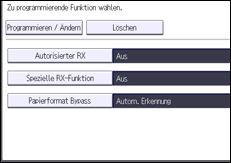 Abbildung Bedienfeld-Display