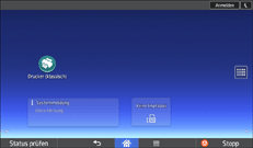 Abbildung Bedienfeld-Display