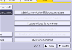 Abbildung Bedienfeld-Display