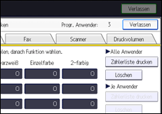 Abbildung Bedienfeld-Display