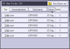 Abbildung Bedienfeld-Display