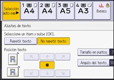 Ilustración de la pantalla panel de mandos