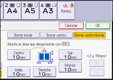 Ilustración de la pantalla panel de mandos