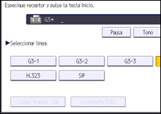 Ilustración de la pantalla panel de mandos