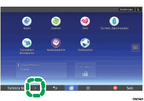 Käyttöpaneelin näyttö