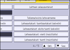 Käyttöpaneelin näyttö