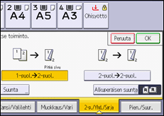 Käyttöpaneelin näyttö