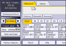 Käyttöpaneelin näyttö