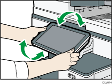 Illustrazione pannello di controllo