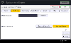 Afbeelding van bedieningspaneel