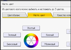 Иллюстрация экрана панели управления