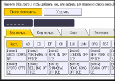 Иллюстрация экрана панели управления