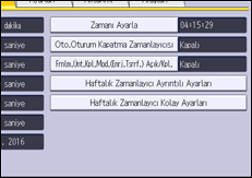 İşlem paneli ekran çizimi