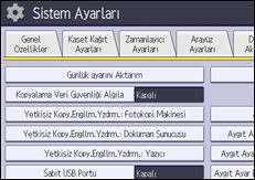 İşlem paneli ekran çizimi