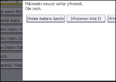 İşlem paneli ekran çizimi
