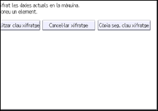 Il·lustració de pantalla del panell d'operacions