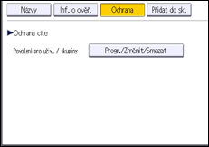 Ilustrace displeje ovládacího panelu