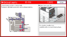 Ilustrace displeje ovládacího panelu