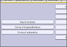Illustration af display på betjeningspanelet