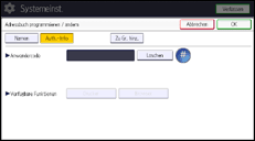 Abbildung Bedienfeld-Display