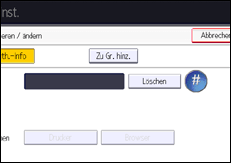 Abbildung Bedienfeld-Display