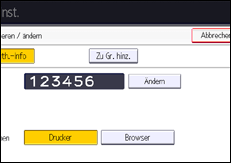 Abbildung Bedienfeld-Display