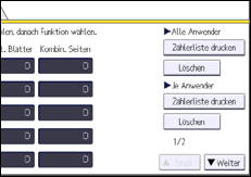 Abbildung Bedienfeld-Display