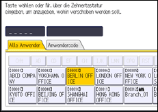 Abbildung Bedienfeld-Display
