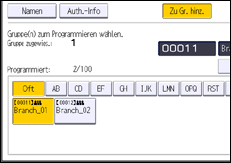Abbildung Bedienfeld-Display