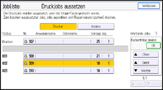 Abbildung Bedienfeld-Display