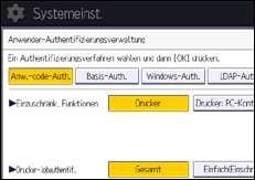 Abbildung Bedienfeld-Display
